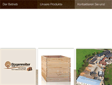 Tablet Screenshot of bogenreiter.at